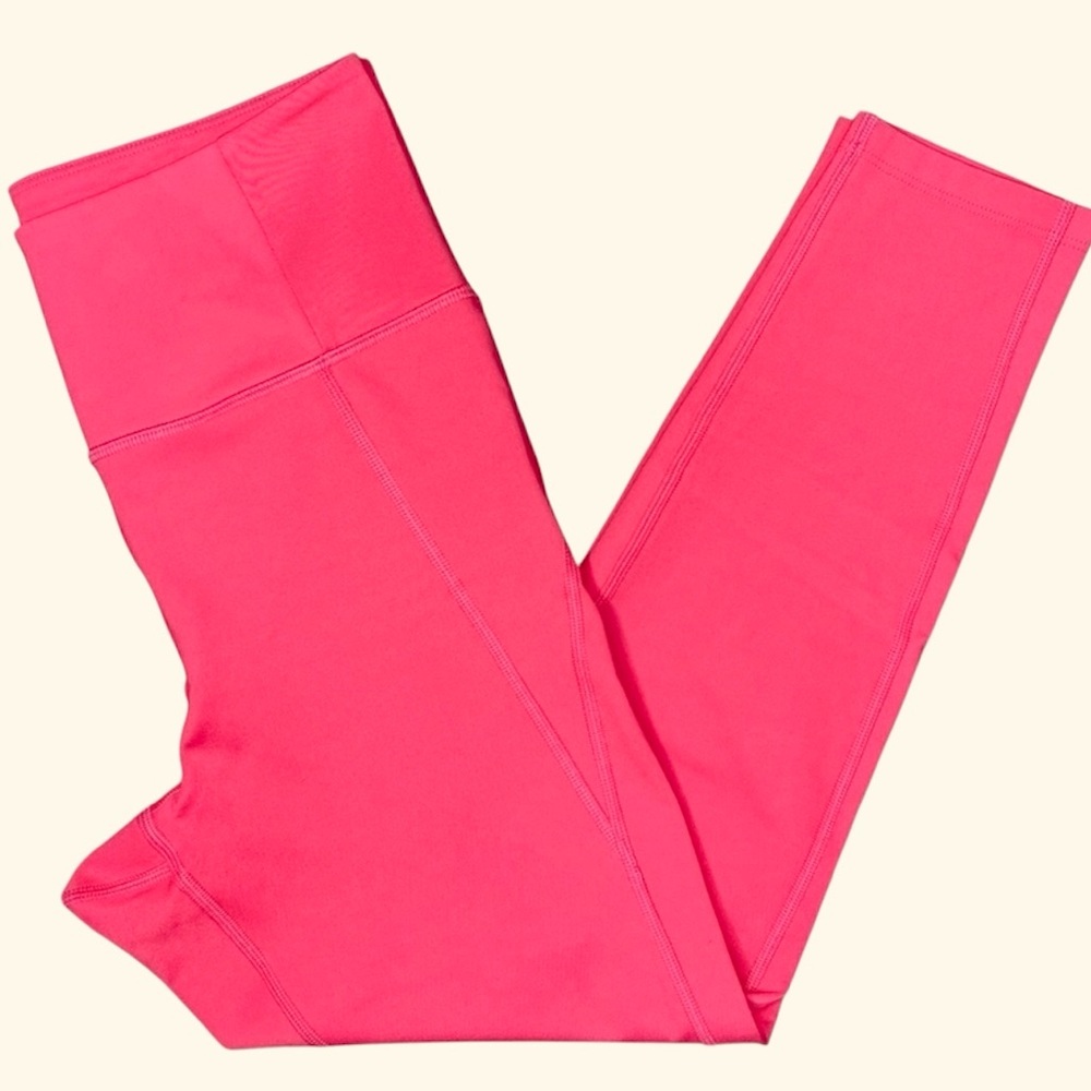 GIRLFRIEND COLLECTIVE Hot Coral Leggings - Size Medium *New*